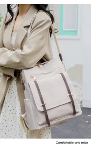 Sac a dos femme elegante grande capacite voyage decontracté sac d'epaule tendance