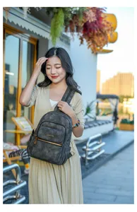 Casual multi-purpose fashion backpack for women daily commuting travel and outdoor use.