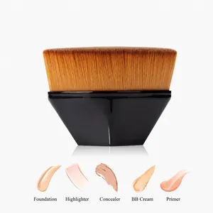 55 Number Magic Seamless Foundation Brush Flat Petal Liquid Foundation Makeup Brush Tool