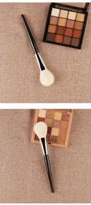 Cangzhou aangepast make-up penseel enkel blush poeder contour penseel met oogschaduw.