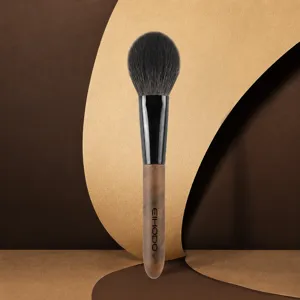 Professional Wooden Handle Blush Brush Soft Natural Wool Makeup Brush For Face Powder Highlighter Cosmetic Tool