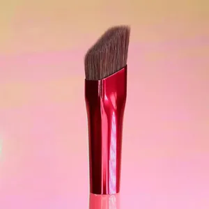 Pennello per sopracciglia angolato professionale setole sintetiche strumento trucco