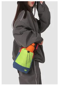 Spring new mountain style shoulder crossbody bag outdoor sports travel mini phone bag commute