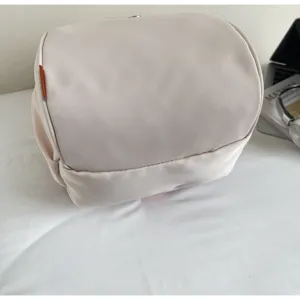 Zaino casual da donna grande capacità moda quotidiano studente borsa viaggio beige