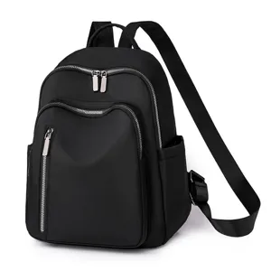 Womens Casual Oxford Cloth Waterproof Backpack Fashion Large Capacity Travel School Bookbag Daypack For Ladies