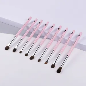 Professioneller Augen-Schminkpinsel Ponyhaar Lidschatten Verblendung Pinsel Kosmetik Beauty Tool Weicher Griff