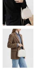 Damen Leder Umhängetasche Schultertasche elegante Handtasche modische Damentasche Beutel.