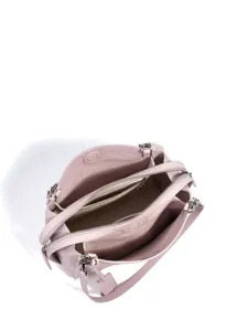 Borsa a tracolla Boston in vera pelle da donna, elegante borsa minimalista da lavoro.