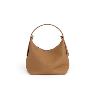 Borsa hobo in vera pelle crosta di bue borsa a mano casual elegante borsa da donna