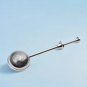 Stainless Steel Retractable Tea Infuser Portable Mesh Tea Strainer With Dual Ears And Lid For Outdoor Home Kitchen Teaware