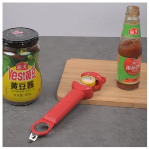 Multi-functional telescopic bottle opener, jar opener and beer opener tool for kitchen.
