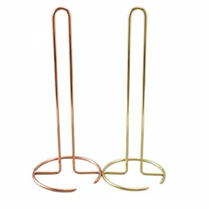 Nordic style metal desktop paper towel holder, minimalist kitchen roll paper storage rack.