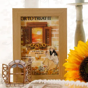 Carta materiale per diario vintage set di adesivi retrò decorativi per scrapbooking fai-da-te