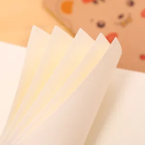 Mini cute cartoon kraft paper notebook pocket portable small memo book memo pad planner
