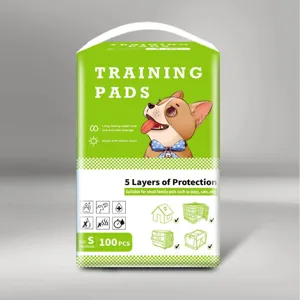 Empapadores de entrenamiento para perros talla S 33x45cm 100pcs, alfombrillas absorbentes.