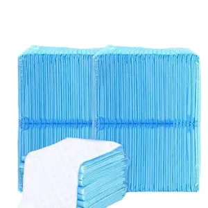 Tapis Pipi Jetables pour Animaux Couches Épaissies pour Chien Tissu Non Tissé Tapis Absorbants pour Chiot Fournitures de Nettoyage