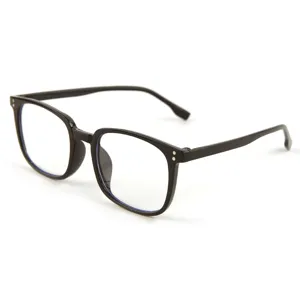 Klassische schwarze Blaulichtfilter Brille fur Damen und Herren, stilvolle Lesebrille.