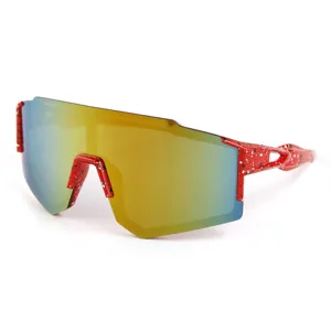 Occhiali da sole da ciclismo per bambini sportivi all aperto colorati antivento unisex