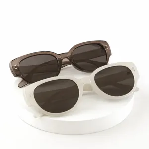 Lunettes de soleil cat-eye rétro tendance pour femmes, solaires polarisées anti-UV.