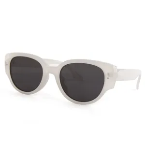Lunettes de soleil cat eye retro chic pour femmes et hommes, verres polarises anti UV.