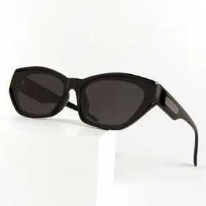 Vintage Polarized Cat Eye Sunglasses For Women Men Fashion UV400 TR90 Frame Trendy Chic Shades Eyewear Accessories