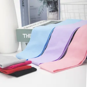 Stretch yoga headband for women sweat-absorbent nylon hair band fitness sports hair accessories