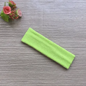 Sweat-absorbing sports headband for yoga fitness running, comfortable cotton terry cloth.