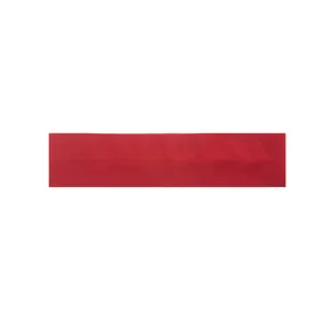Solid red yoga sports headband, high elastic nylon sweat-absorbing hair band for women.