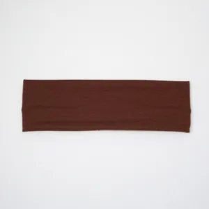 Solid color sports headband yoga stretch hair band sweat absorbing wide hair hoop fashion