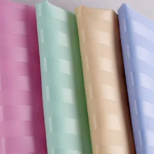 Waterproof Polyester Shower Curtain Striped Bathroom Partition Door Curtain With Hooks Thickened Home Decor