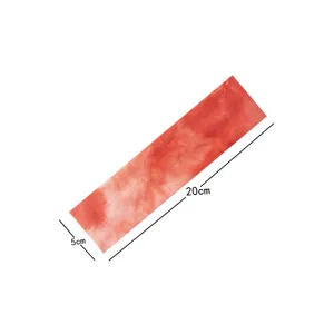 Tie-dye sports headband elastic cotton yoga hairband stylish sweat absorption hair accessory