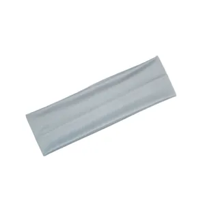Solid color elastic yoga headband for sports running fitness sweat absorption hair band.