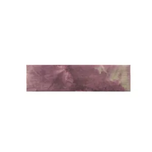 Tie-dye sports headband detail, sweat-absorbent elastic cotton yoga hair accessory for workout.