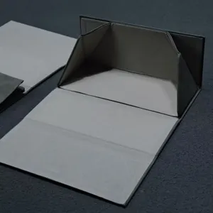 Estuche para gafas triangular Plegable portátil caja de almacenamiento de gafas de sol de nubuck