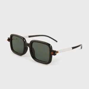 Vintage Square Sunglasses Men Women UV400 Protection Retro Fashion Streetwear Eyewear Classic Outdoor Sun Glasses