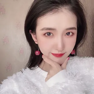 Pendientes largos de cereza estilo coreano diseño de fruta bonito joyería de moda para mujer