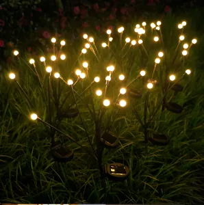 Solar vuurvliegje tuinlamp buiten waterdicht LED verlichting gazon landschap detailweergave