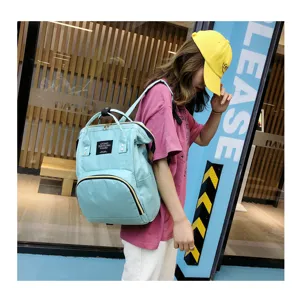 Multi-functional large capacity waterproof mommy diaper backpack for travel and daily use.
