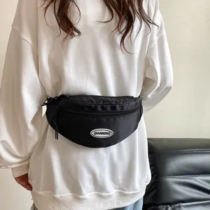 Bolso de pecho deportivo de moda al aire libre duradero versátil bolso cruzado casual unisex