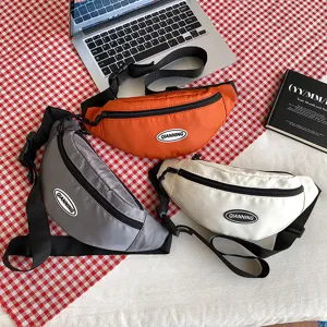 Bolso de pecho deportivo de moda viaje al aire libre bolso cruzado impermeable