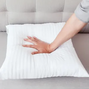 White Striped Throw Pillow Insert Soft PP Cotton Filled Square Cushion Inner For Sofa Bed Living Room Home Decor