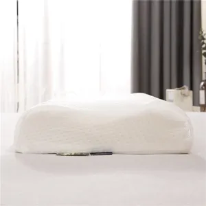 Oreiller cervical ergonomique en mousse à mémoire de forme pour soulager la nuque, oreiller lit.