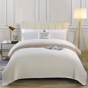 Ensemble de couette d'hiver épaisse en coton et matelas pour literie de chambre douillette.