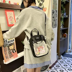 2025 New Transparent Crossbody Bag Fashion Cute Casual Shoulder Bag for Women Students