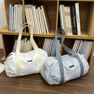 Sac à bandoulière décontracté pour femme grand voyage sac de sport fourre-tout pour fitness.