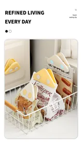 Clip de scellement pour snacks triangulaire rangement créatif conservation des aliments