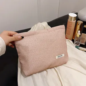 Grote Capaciteit Pailletten Cosmetische Tas Draagbare Glitter Make-up Pouch Reizen Opslag Clutch Portemonnee Voor Vrouwen