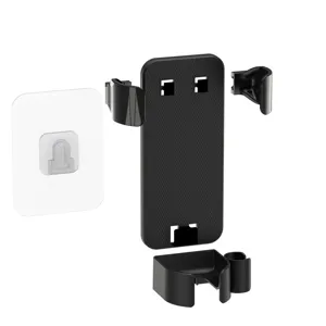 Supporto a Parete per Ferro Arricciacapelli da Bagno in Plastica Senza Punzonatura Organizer per Strumenti di Styling