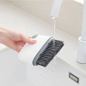 2-in-1 window groove cleaning brush household crevice dust tool for daily cleaning