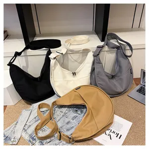 Sac à main bandoulière en toile pour femme grand cabas sac fourre-tout décontracté